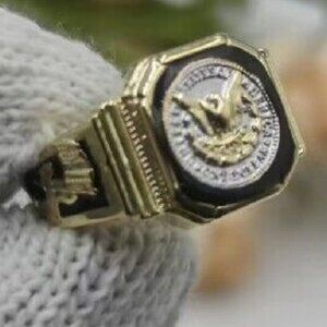 FREE with MEN'S 3 Piece BUNDLE MEN'S/BOY'S Morgan Silver Dollar Ring Unisex Sz 9